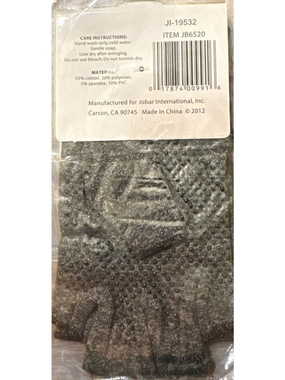Womens Compression Gloves With Grips For Ladies 1 Size Promotes Circulation New - Picture 2 of 6